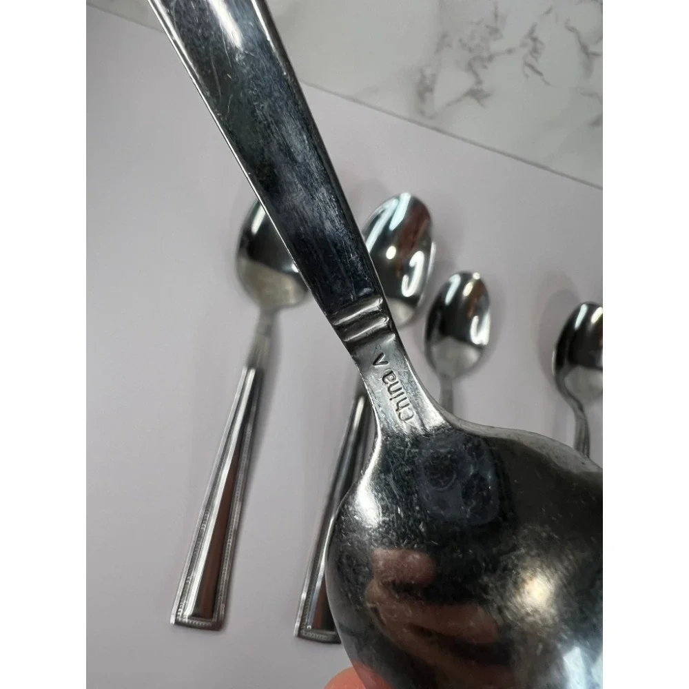 Pfaltzgraff Miranda Set of 7 Spoons -5 Teaspoons 7